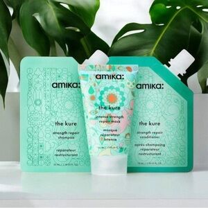 AMIKA THE KURE 3 PIECE STRENGTH REPAIR TRAIL SET (NEW WITH TAGS)